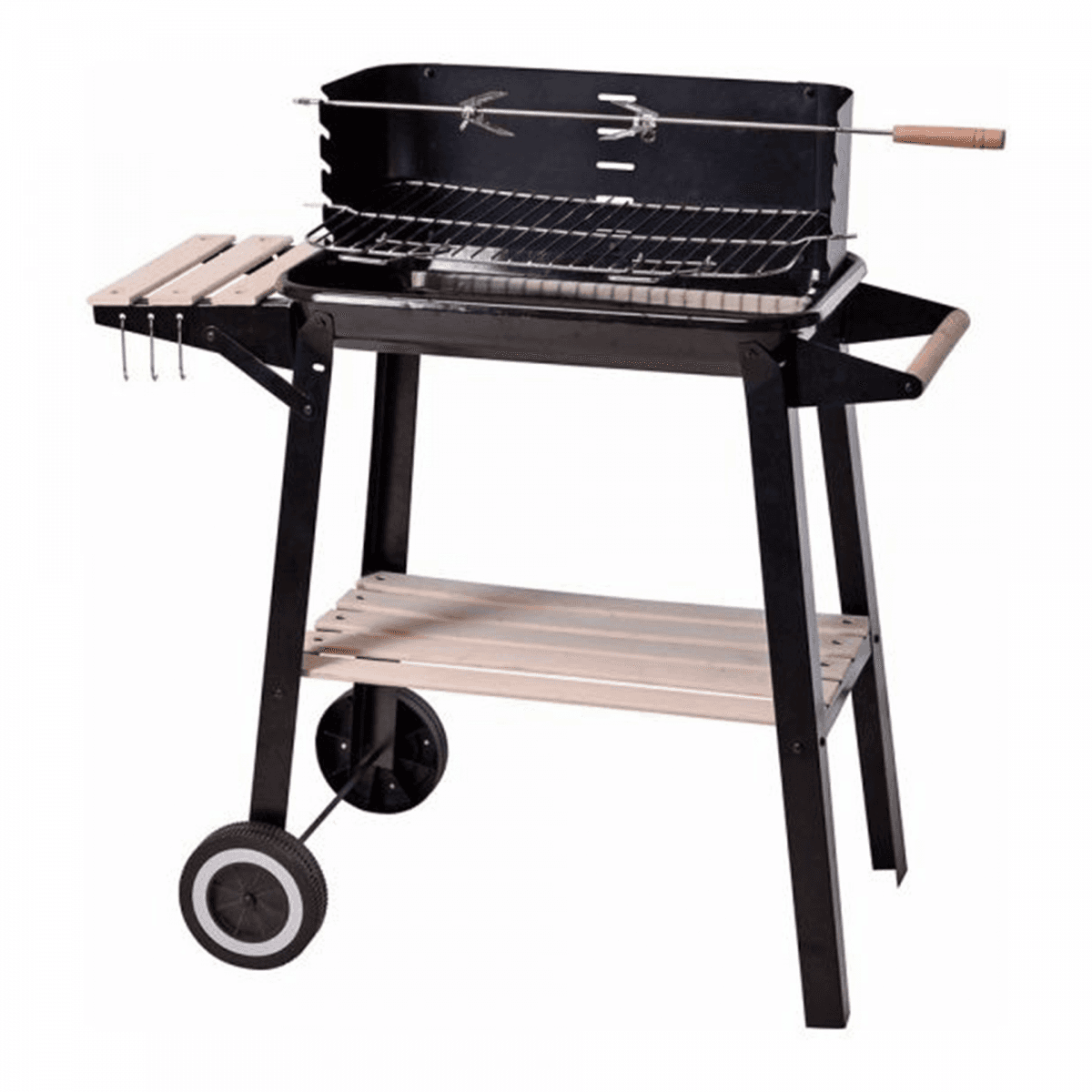 Churrasqueira a Carvão Retangular BBQ Collection 54x34x86,5cm Preta
