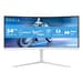 Monitor Philips Evnia 34M2C5501A/00 34" LED Fast VA QHD 180Hz com Altifalantes, Altura Ajustável e FreeSync Curvo