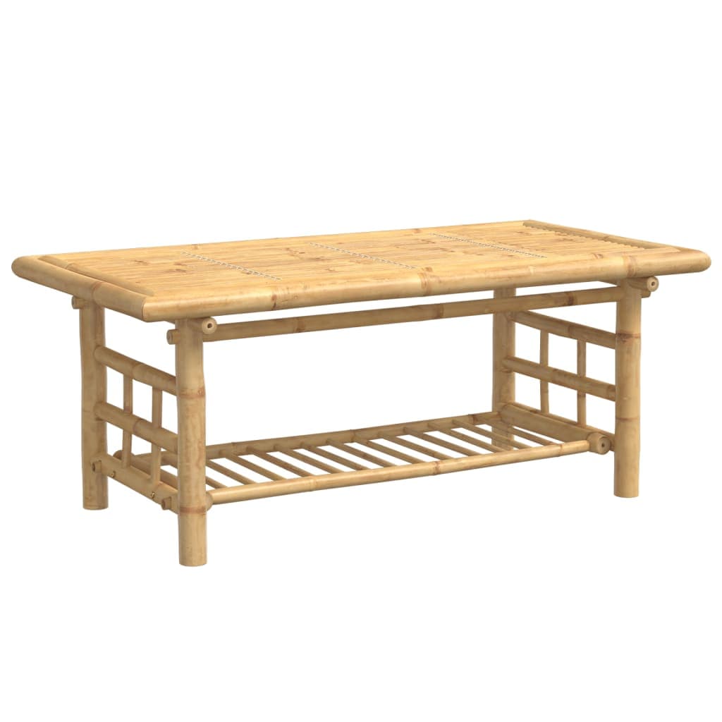 vidaXL Mesa de Centro 110x55x45 cm Bambu - 479487898