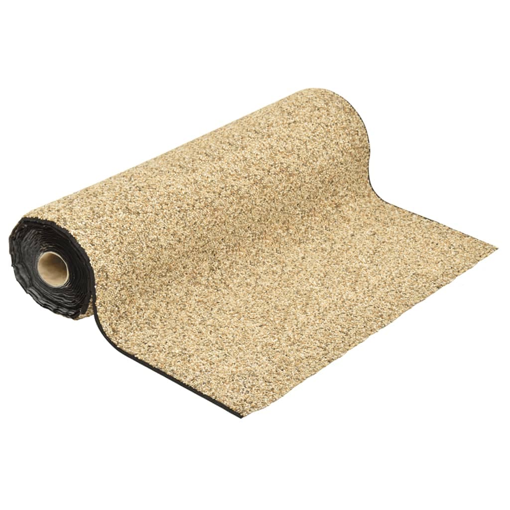 vidaXL Revestimento de pedra 400x100 cm cor areia natural