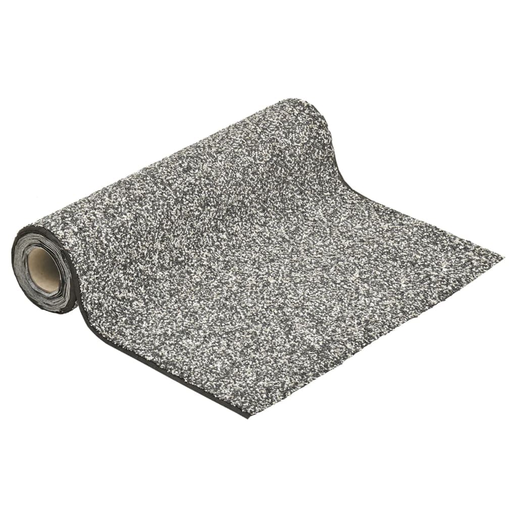 vidaXL Revestimento de pedra 400x100 cm cinzento