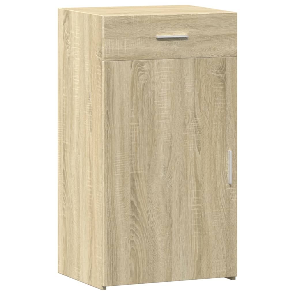 vidaXL Aparador 50x42,5x93 cm derivados de madeira carvalho sonoma