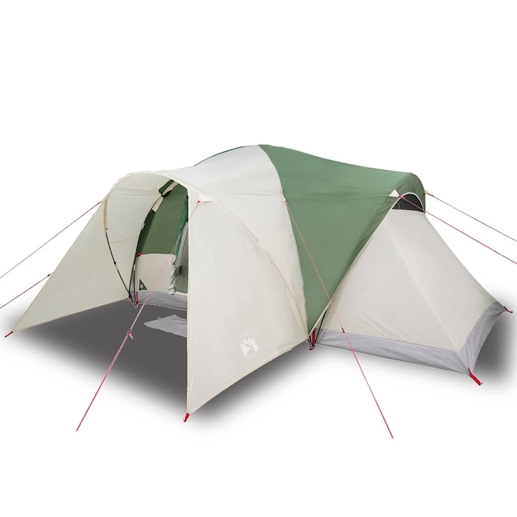 vidaXL Tenda familiar em cúpula para 6 pessoas impermeável verde