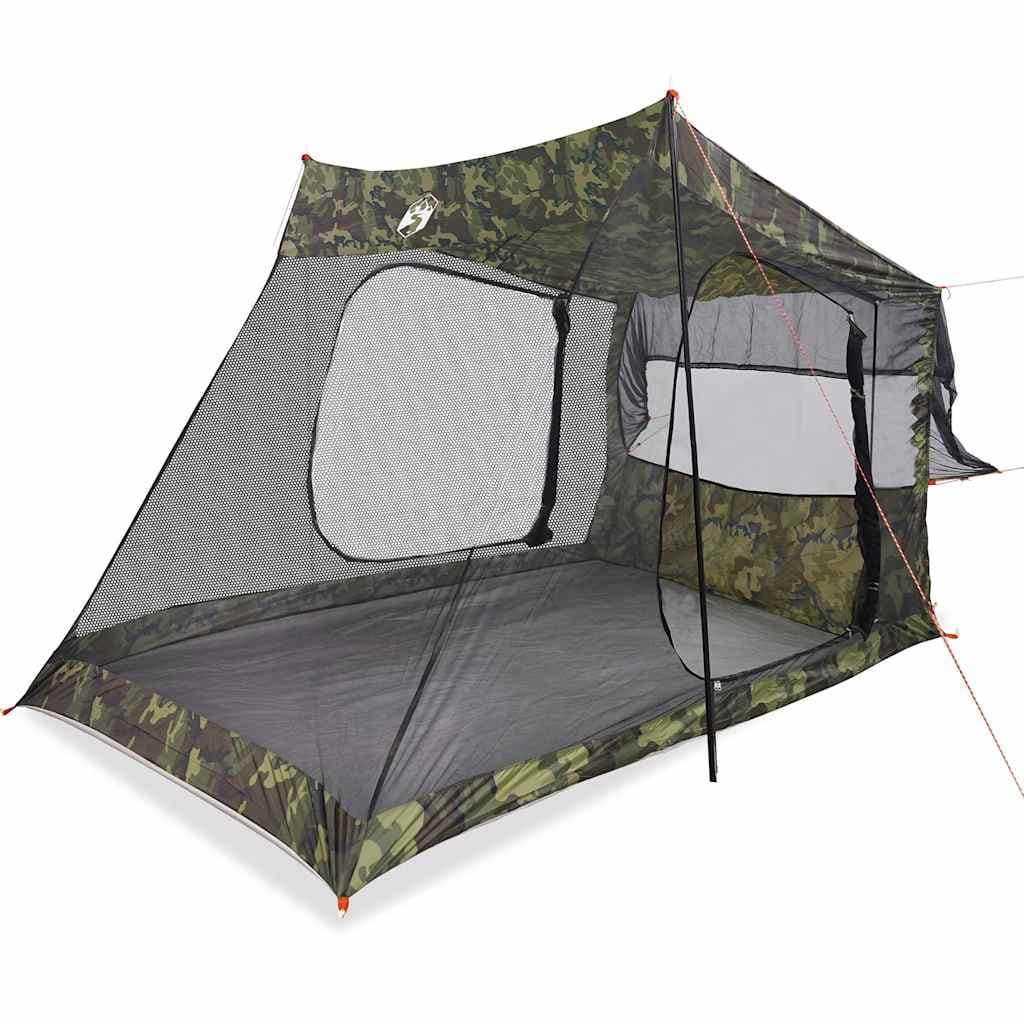 vidaXL Tenda para carro para 2 pessoas impermeável camuflagem