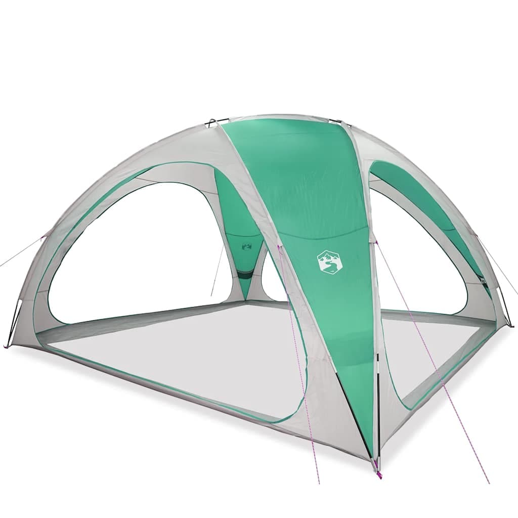 vidaXL Tenda de festas impermeável verde mar