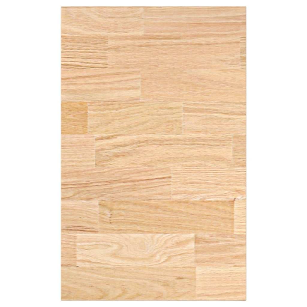 VidaXL Bancada de cozinha retangular 40x63,5x4 cm carvalho maciça