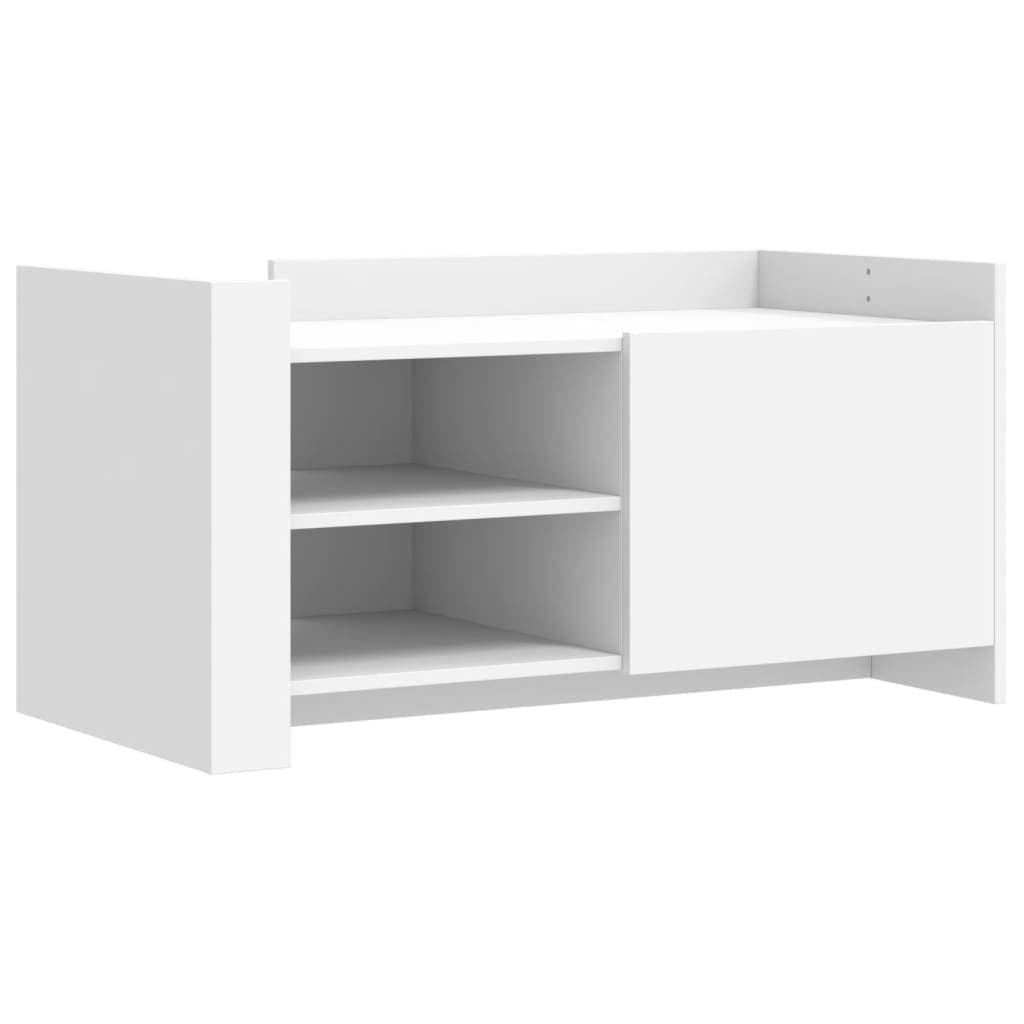 vidaXL Mesa de Centro 100x50x50 cm Derivados de Madeira Branco - 3581984215