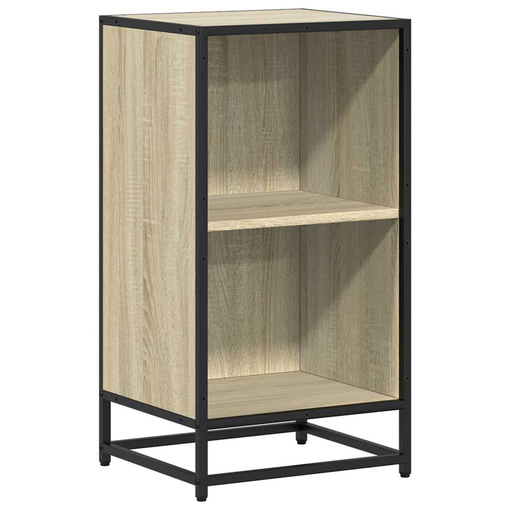 vidaXL Estante 40x35x76 cm contraplacado cor carvalho sonoma