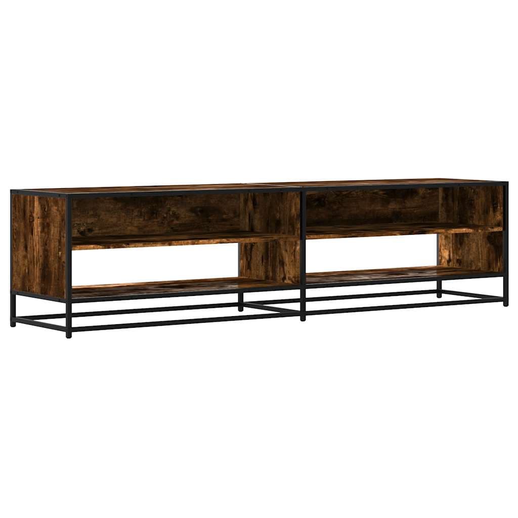 vidaXL Móvel de TV 180,5x40x46 cm Derivados de Madeira Carvalho Fumado - 904844448