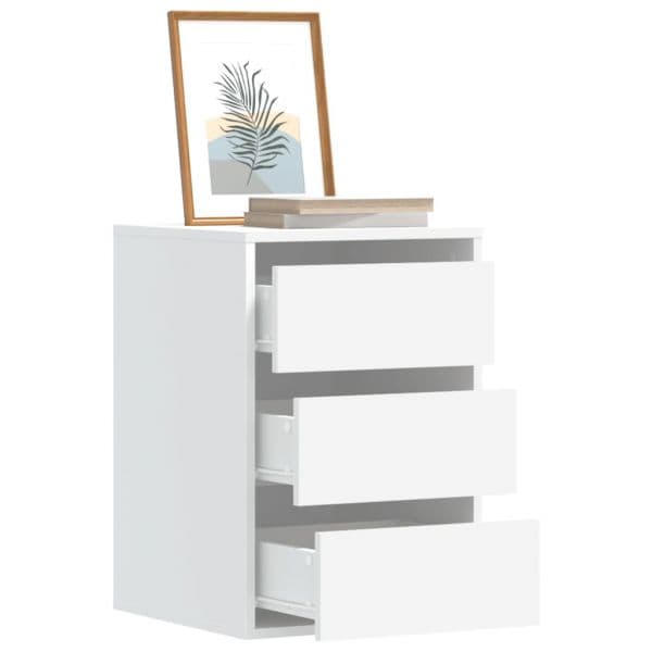 vidaXL Cómoda 40x41x58 cm Derivados de Madeira Branco - 4044532670