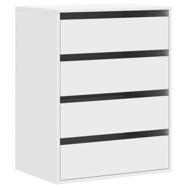 vidaXL Cómoda 60x41x76 cm Derivados de Madeira Branco - 2450762403