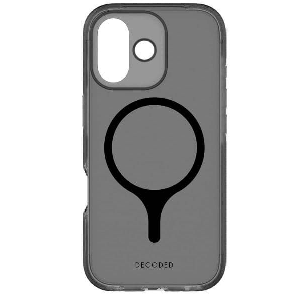 Decoded Capa Híbrida Transparente para iPhone 17 Black