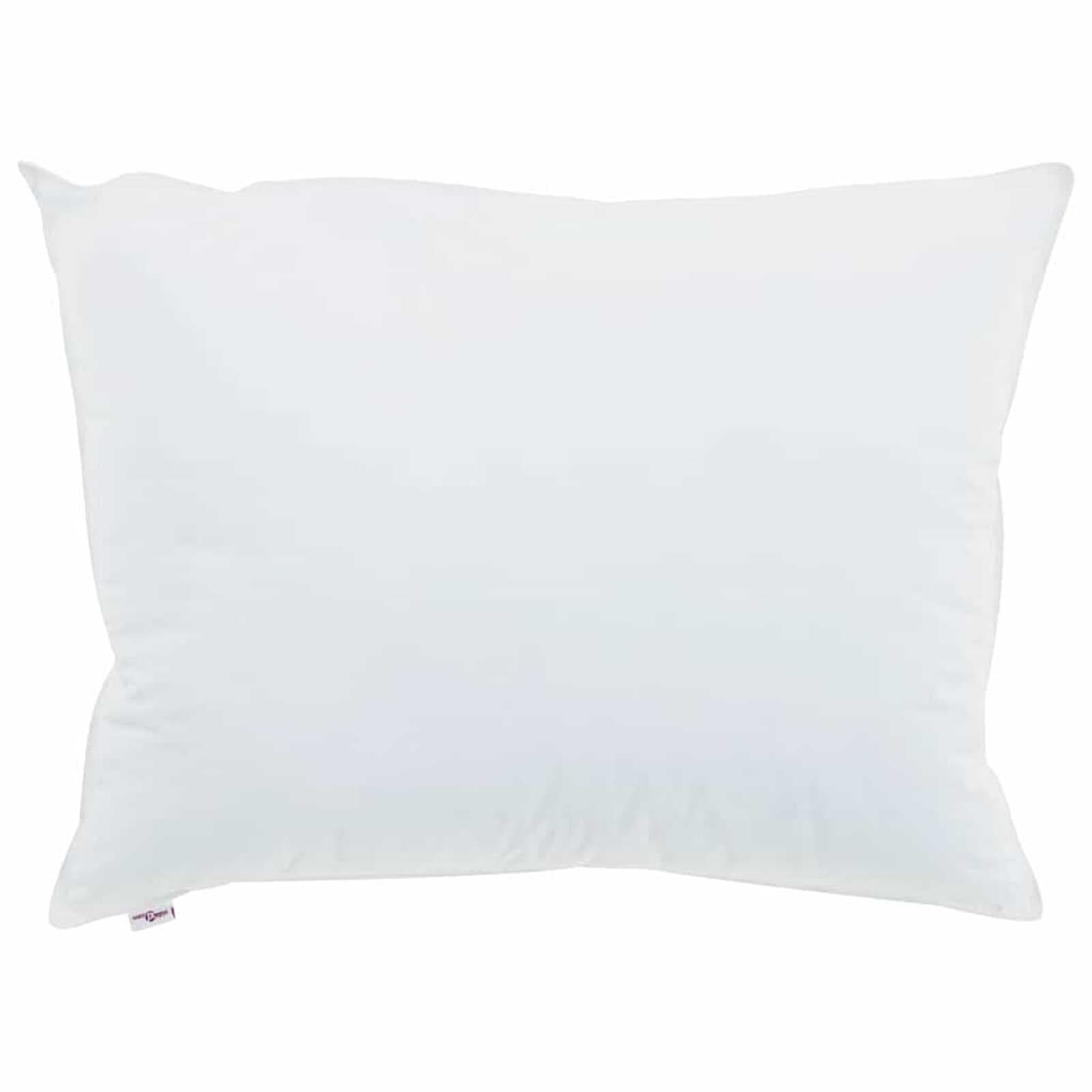 vidaXL Almofada com travesseiro 2 pcs Branco 70 x 90 cm Algodão