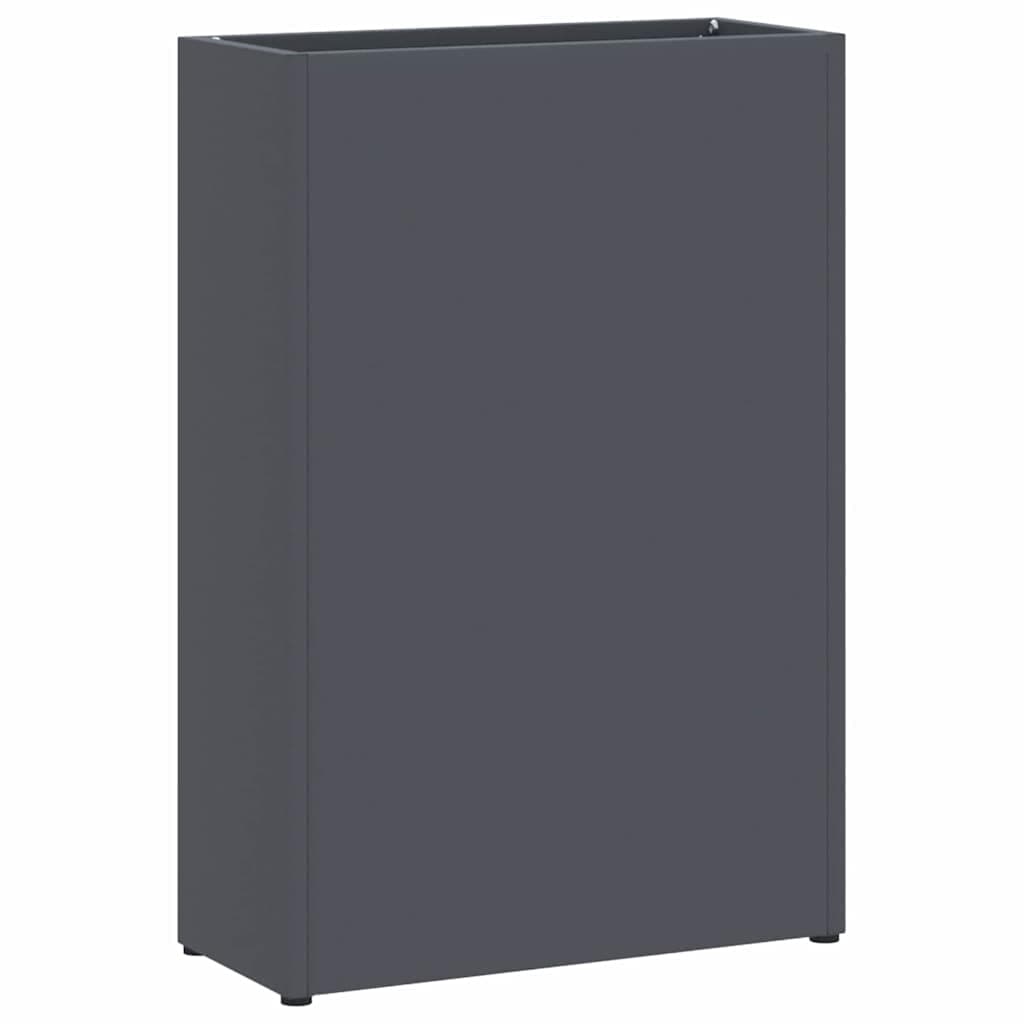 vidaXL Suporte de Guarda-Sol Antracite 28 x 12 x 41 cm Aço