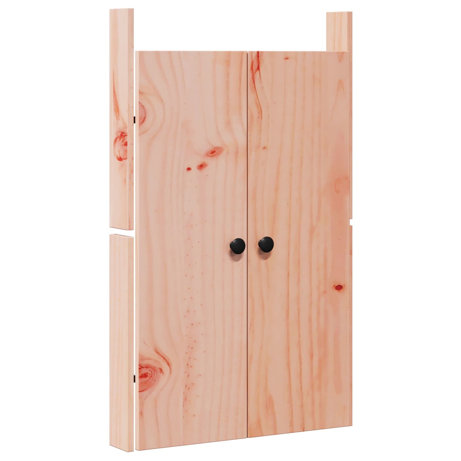 vidaXL Porta de Cozinha MEPPEL Castanho 50 x 9 x 82 cm douglas maciço