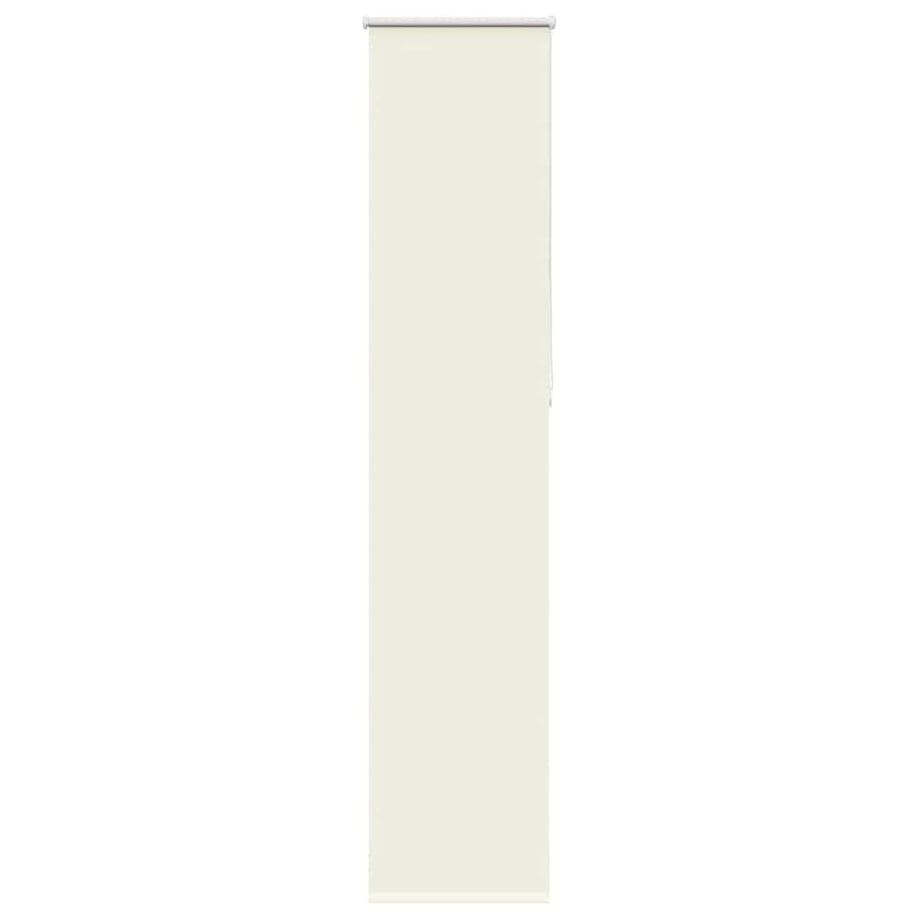 vidaXL Persiana de enrolar 45x210 cm largura tecido 40,7 cm poliéster