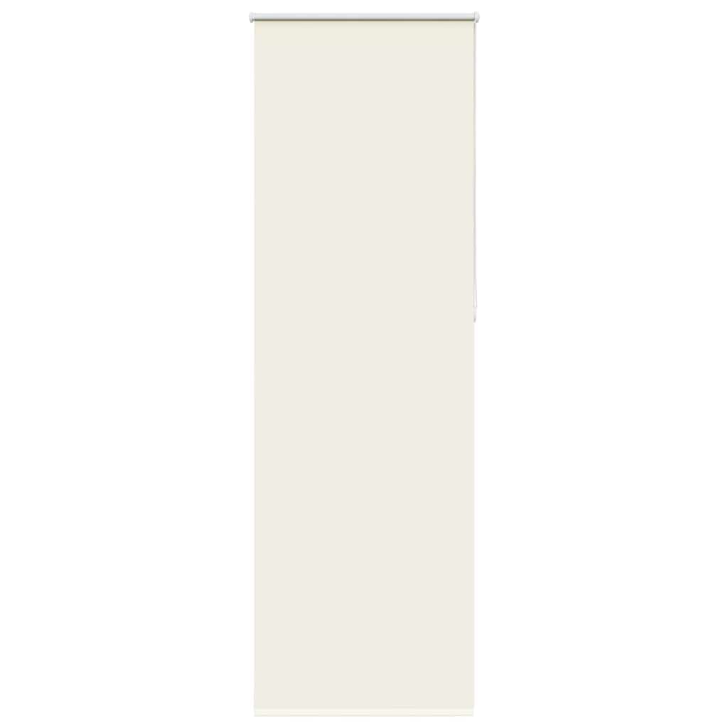 vidaXL Persiana de enrolar 65x210 cm largura tecido 60,7 cm poliéster
