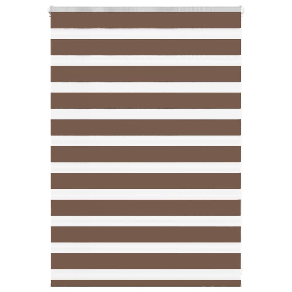 vidaXL Cortina de zebra 105x100 cm largura do tecido 100,9cm poliéster