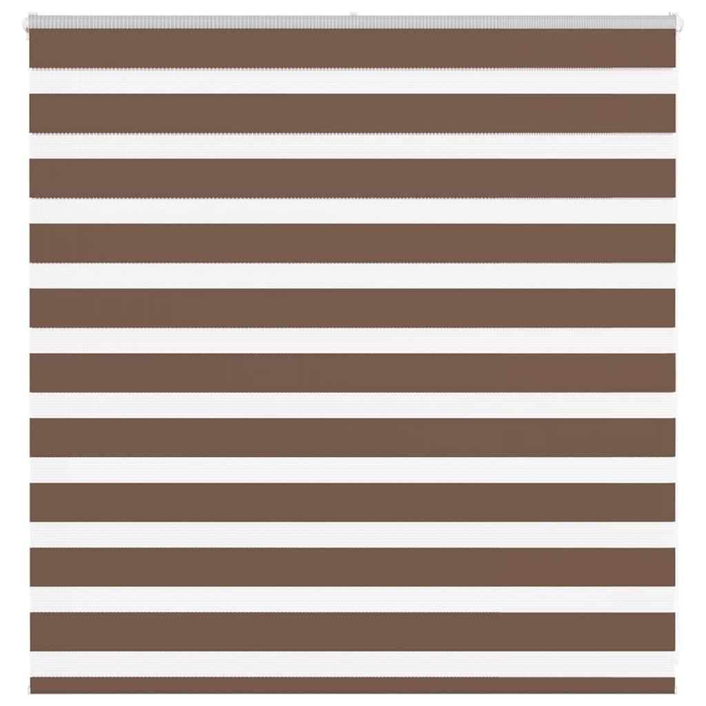 vidaXL Cortina de zebra 140x100 cm largura do tecido 135,9cm poliéster