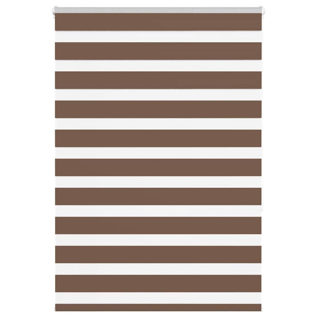 vidaXL Cortina de zebra 110x150 cm largura do tecido 105,9cm poliéster
