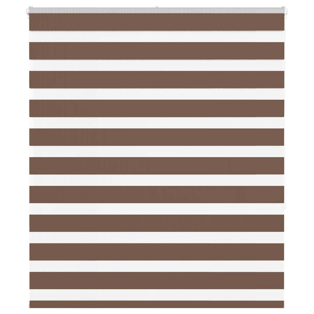 vidaXL Cortina de zebra 120x150 cm largura do tecido 115,9cm poliéster