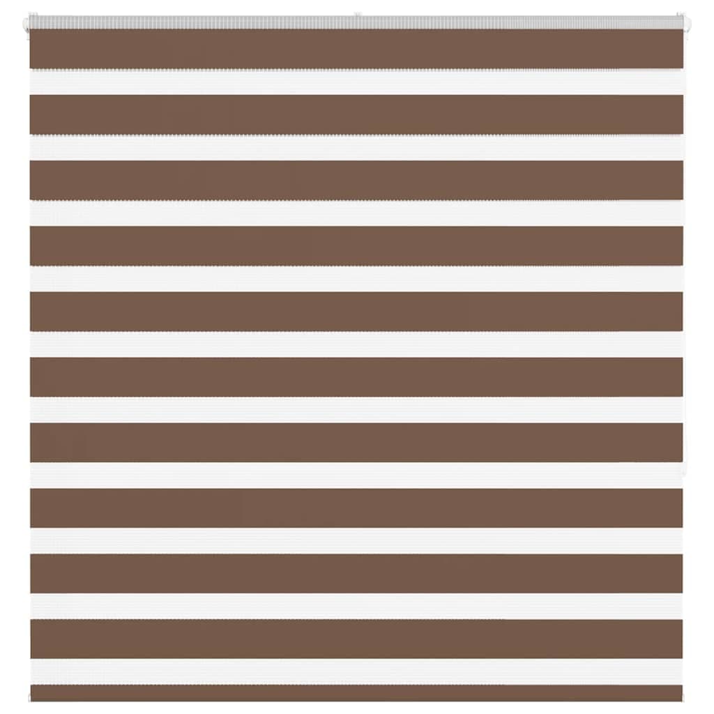 vidaXL Cortina de zebra 140x150 cm largura do tecido 135,9cm poliéster
