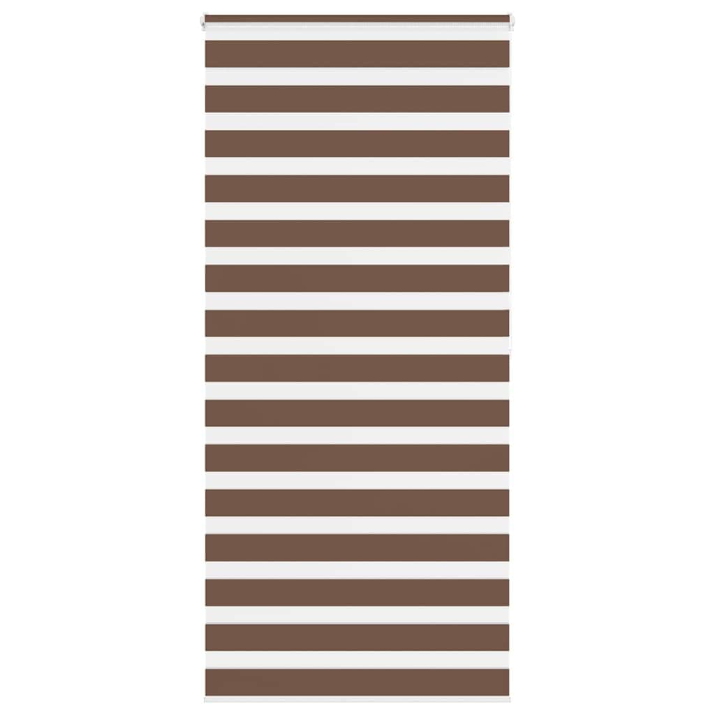 vidaXL Cortina de zebra 100x200 cm largura do tecido 95,9 cm poliéster