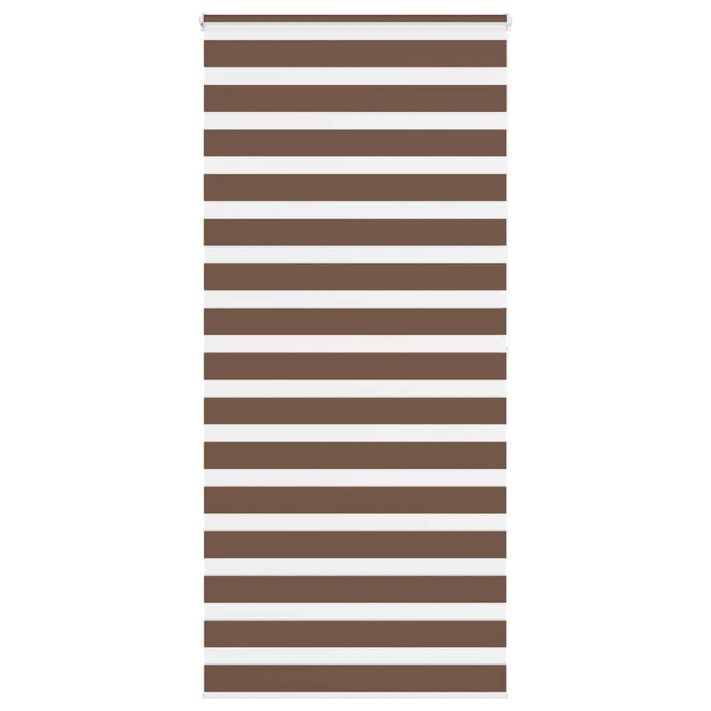 vidaXL Cortina de zebra 115x200 cm largura do tecido 110,9cm poliéster