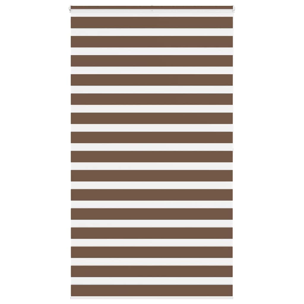 vidaXL Cortina de zebra 120x200 cm largura do tecido 115,9cm poliéster