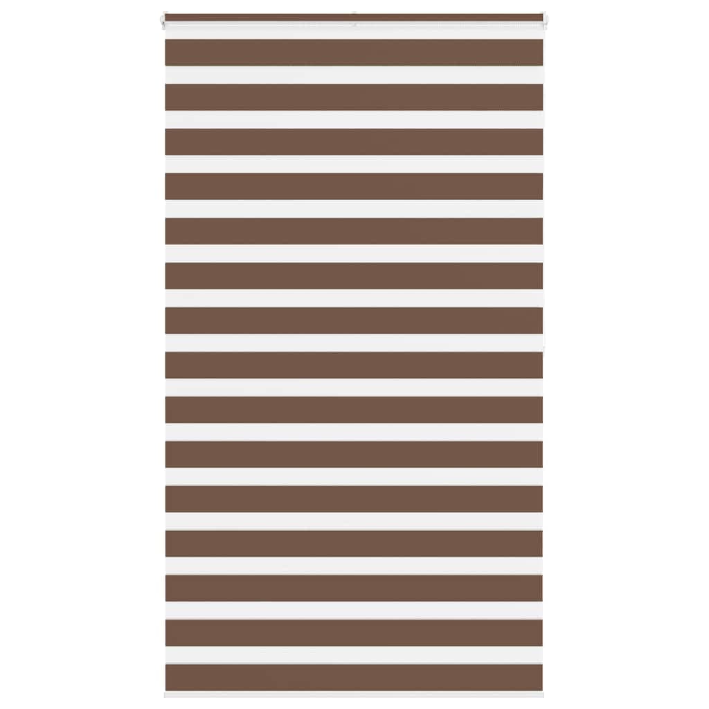 vidaXL Cortina de zebra 135x200 cm largura do tecido 130,9cm poliéster