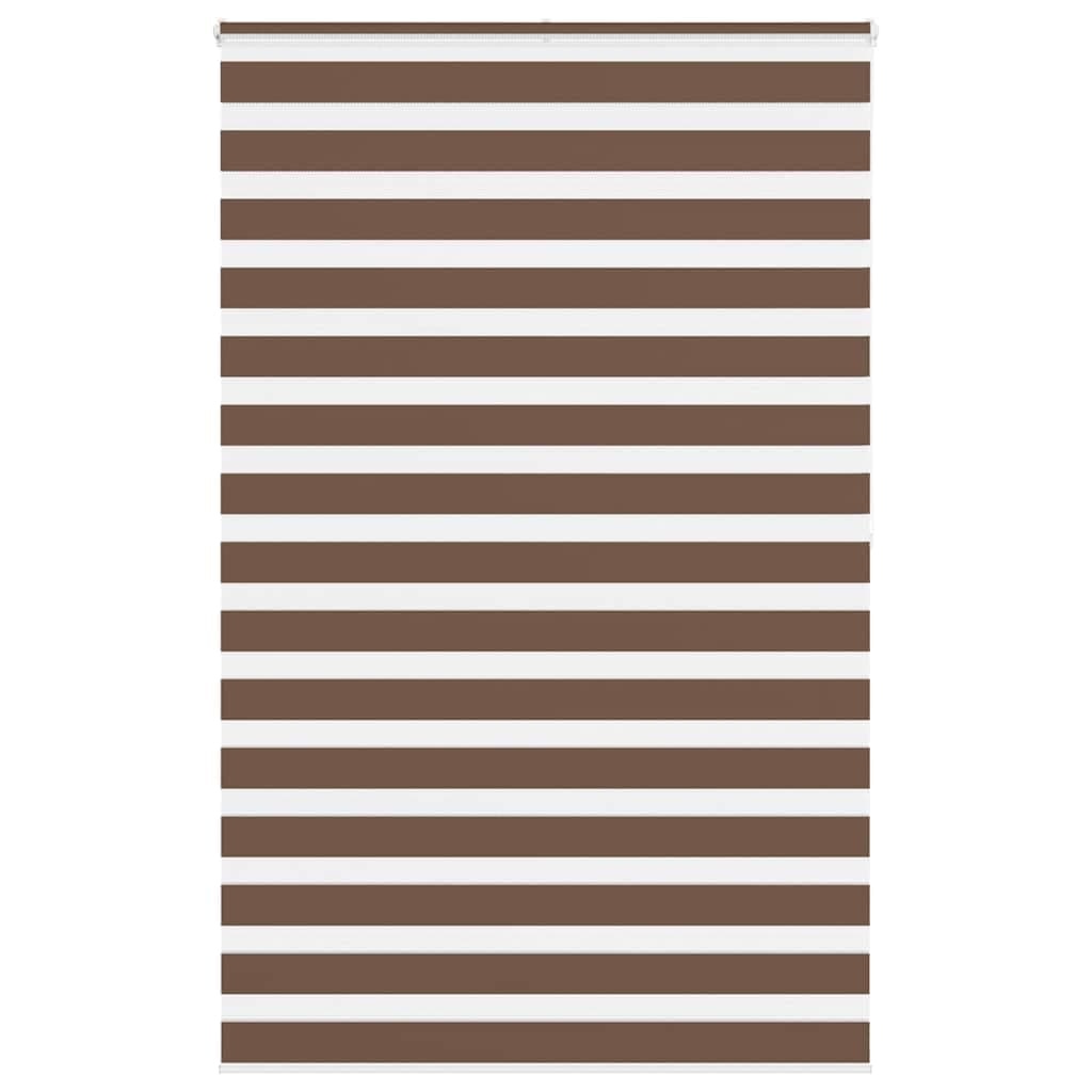vidaXL Cortina de zebra 145x200 cm largura do tecido 140,9cm poliéster