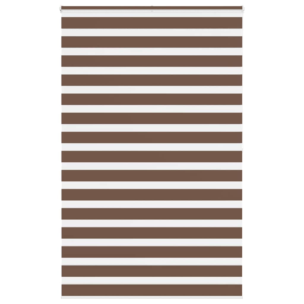 vidaXL Cortina de zebra 150x200 cm largura do tecido 145,9cm poliéster