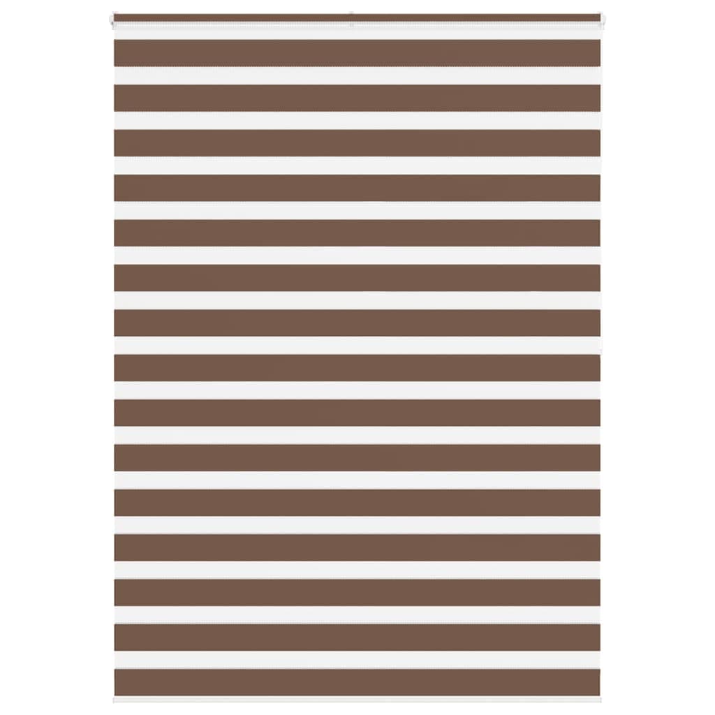 vidaXL Cortina de zebra 155x200 cm largura do tecido 150,9cm poliéster