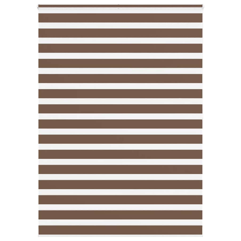 vidaXL Cortina de zebra 160x200 cm largura do tecido 155,9cm poliéster