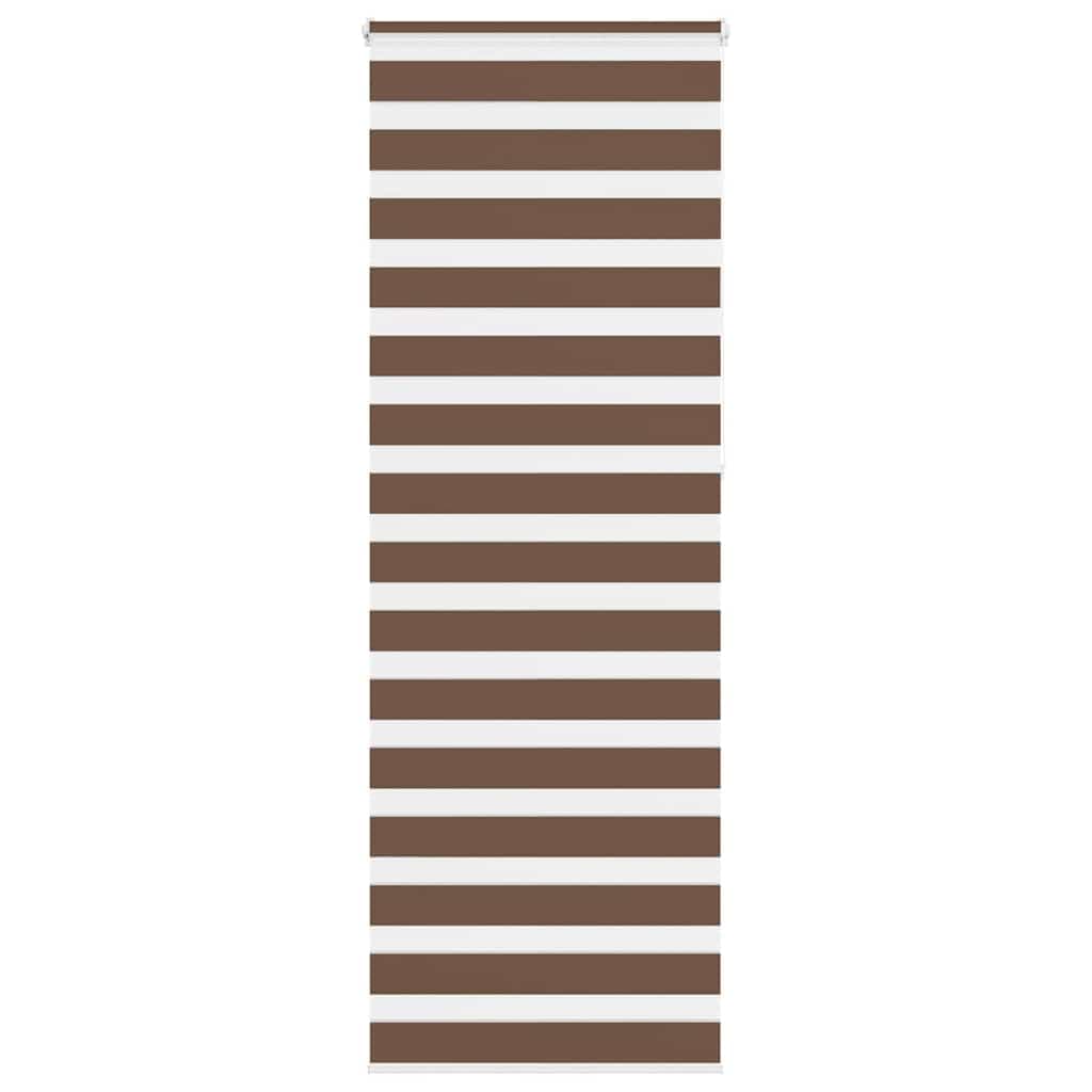 vidaXL Cortina de zebra 70x230 cm largura do tecido 65,9 cm poliéster