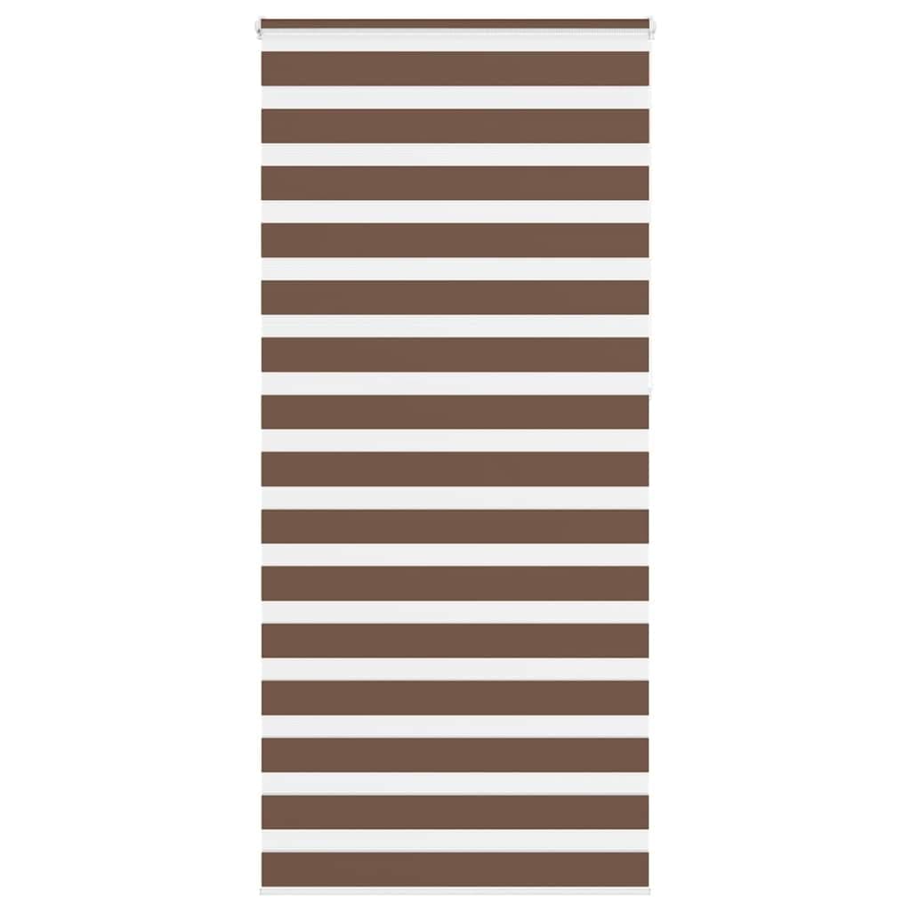 vidaXL Cortina de zebra 105x230 cm largura do tecido 100,9cm poliéster