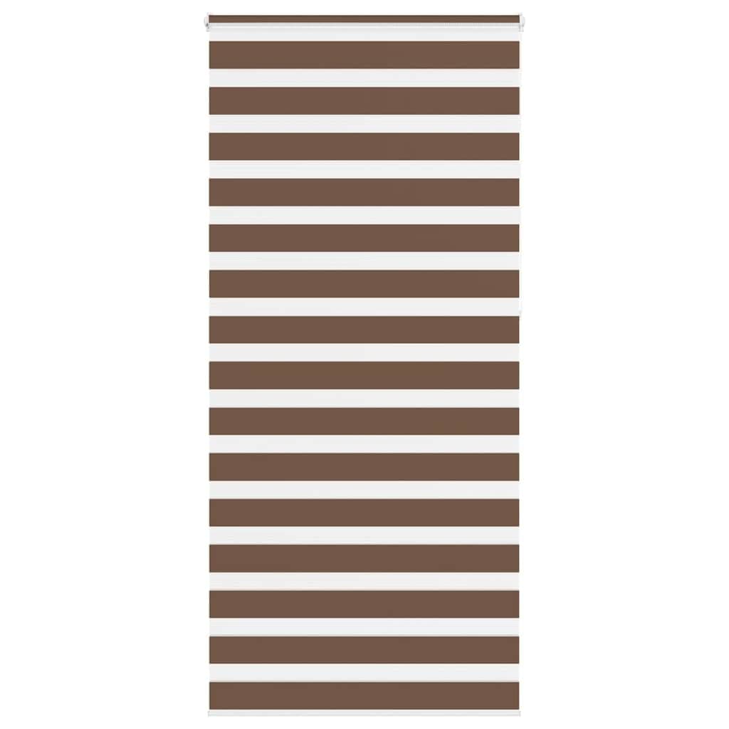 vidaXL Cortina de zebra 110x230 cm largura do tecido 105,9cm poliéster