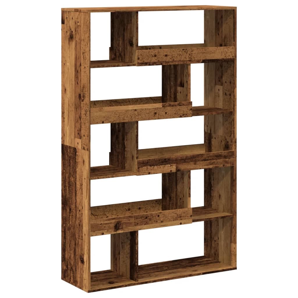 vidaXL Estante 100x33x156,5 cm Derivados de Madeira Madeira Velha - 666006998