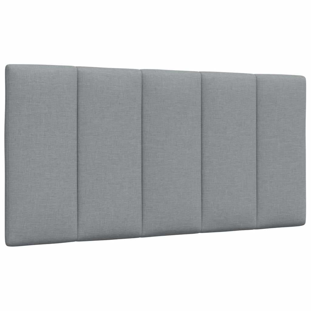 vidaXL Almofadão de Cabeceira 100 cm Tecido Cinzento-claro - 3403340217