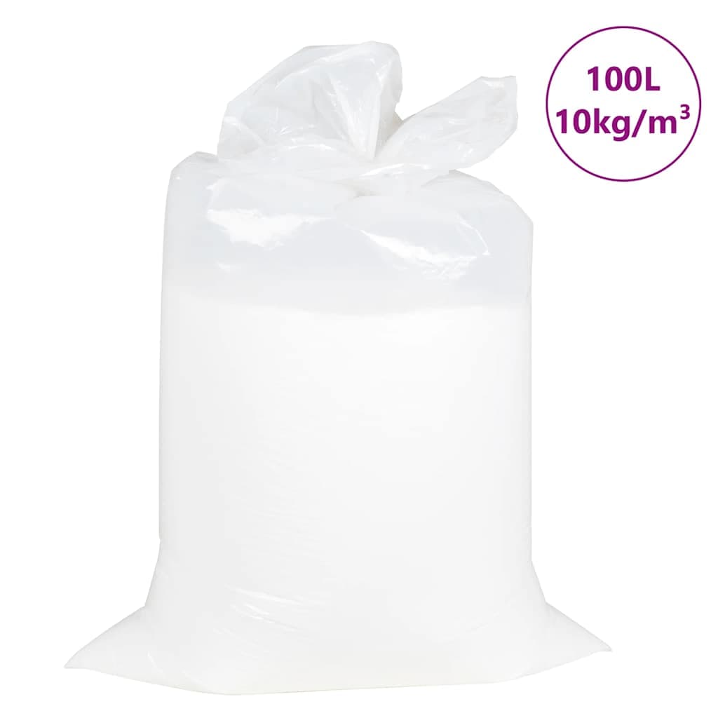 vidaXL Enchimento de pufe EPS 100 L branco 10 kg/m³