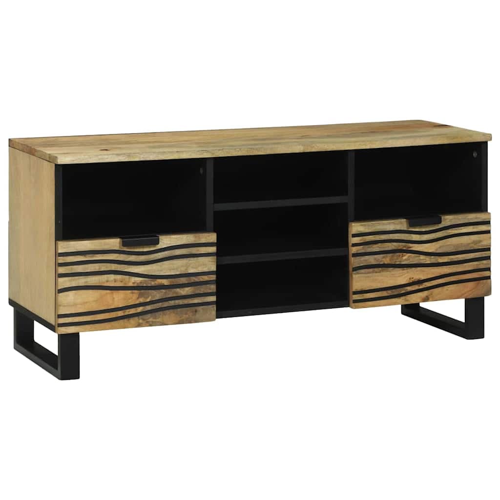 vidaXL Móveis de TV Castanho 100 x 33 x 46 cm Madeira Processada - 1136440014
