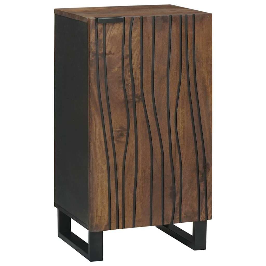 vidaXL Sideboard Castanho 40 x 33 x 75 cm Madeira de mangueira maciça