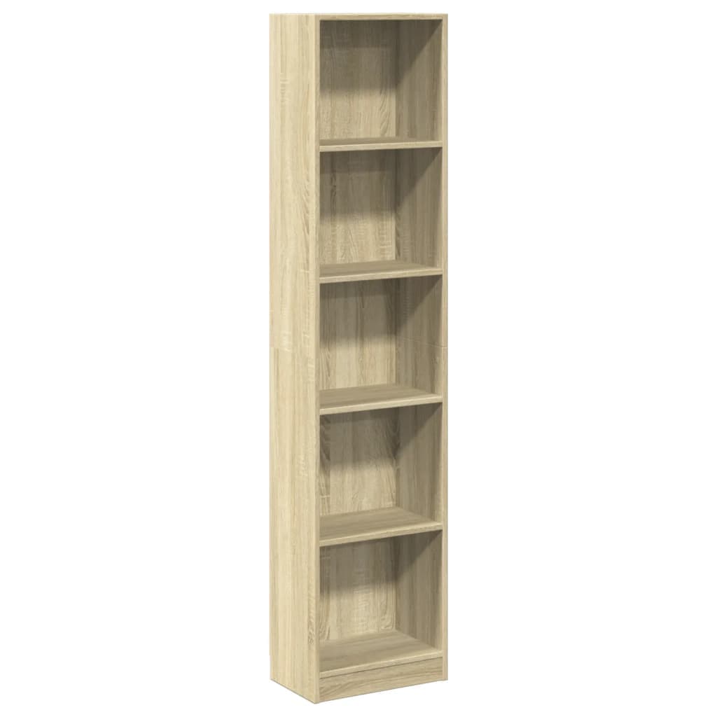 vidaXL Estante 40x24x176 cm Derivados de Madeira Carvalho Sonoma - 931132475