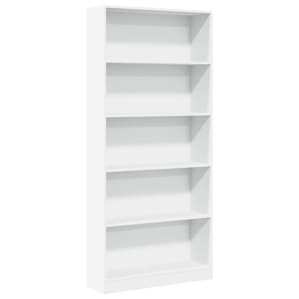vidaXL Estante 80x24x176 cm derivados de madeira branco