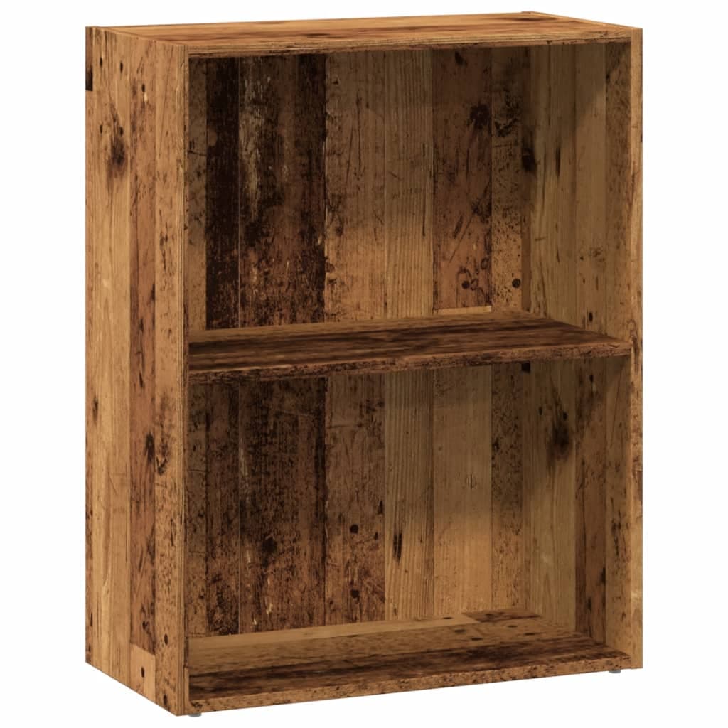vidaXL Estante 60x30x77 cm Derivados de Madeira Madeira Velha - 2771051196