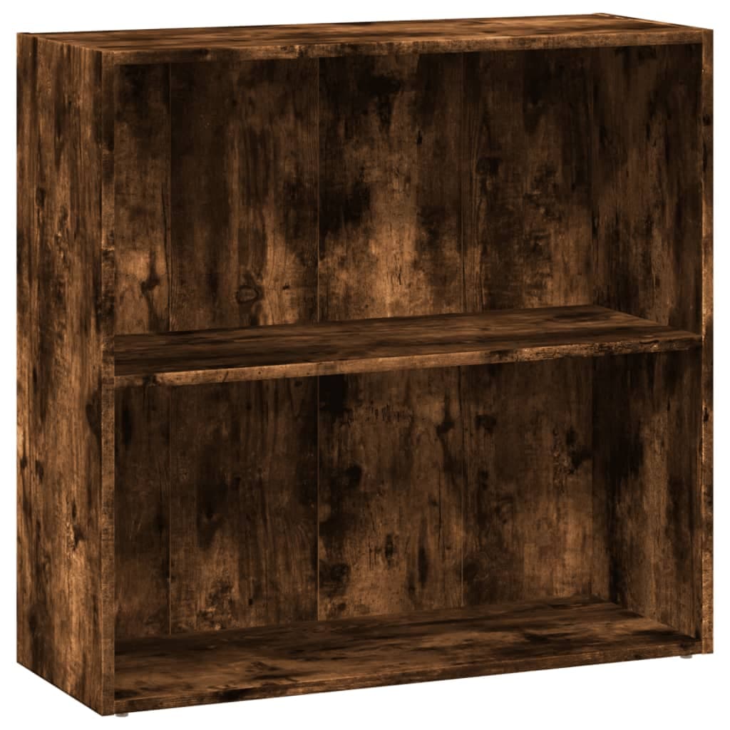 vidaXL Estante 80x30x77 cm Derivados de Madeira Carvalho Fumado - 807100886
