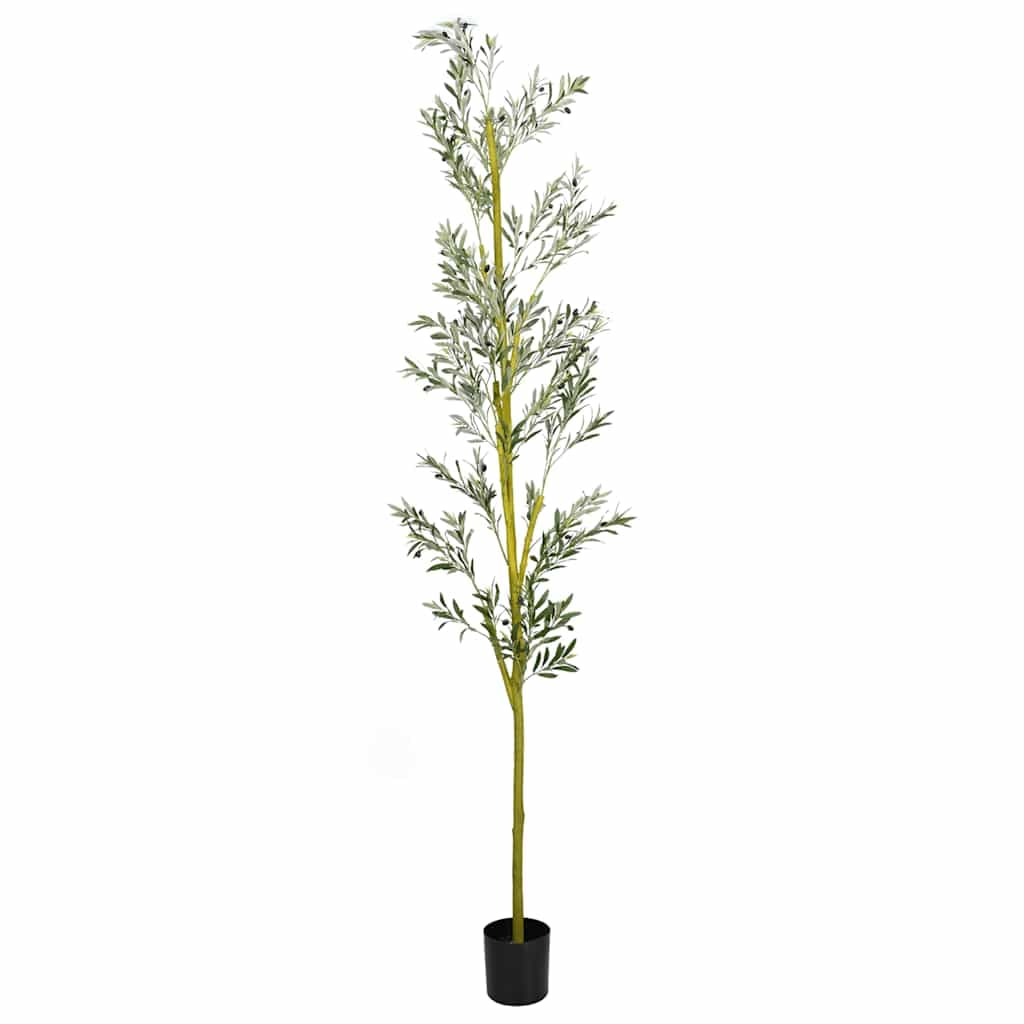 vidaXL Oliveira Artificial 1000 Folhas 300 cm Verde - 111378547