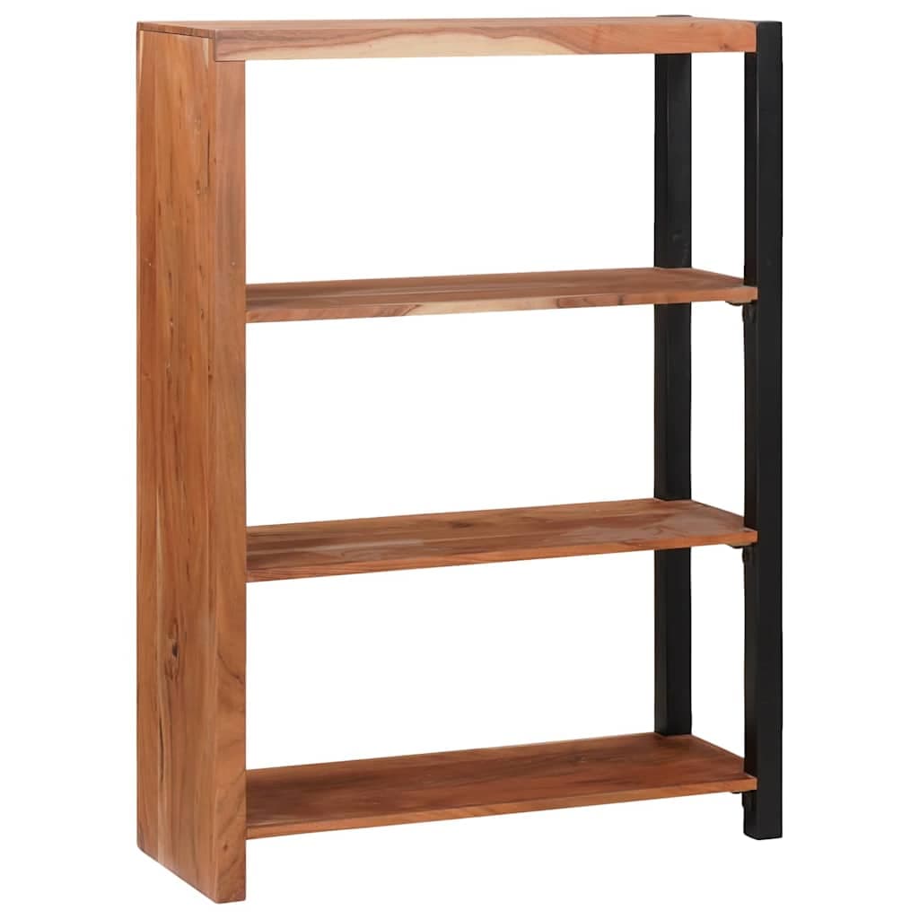 vidaXL Estante Castanho 80 x 30 x 110 cm Madeira Sólida de Acácia