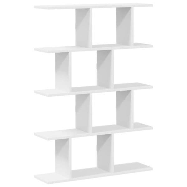 vidaXL Estante Parede Cúbica 12compartimentos Derivados Madeira Branco - 3204104060