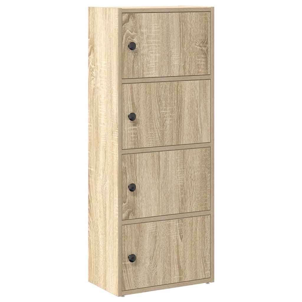 vidaXL Estante 40x24x102 cm Derivados de Madeira Carvalho Sonoma - 59048854
